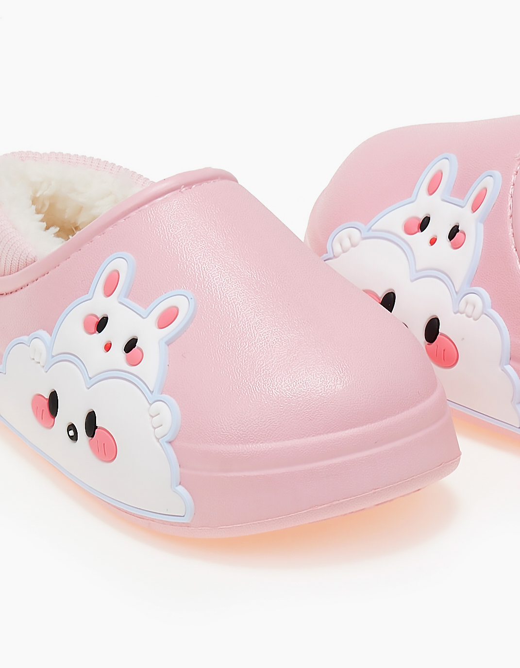 Παιδικές παντόφλες ζωάκια - Ροζ φωτογραφία