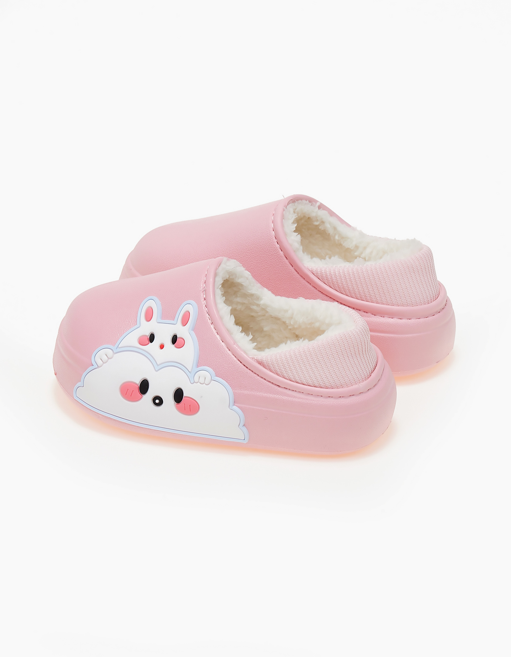 Παιδικές παντόφλες ζωάκια - Ροζ φωτογραφία