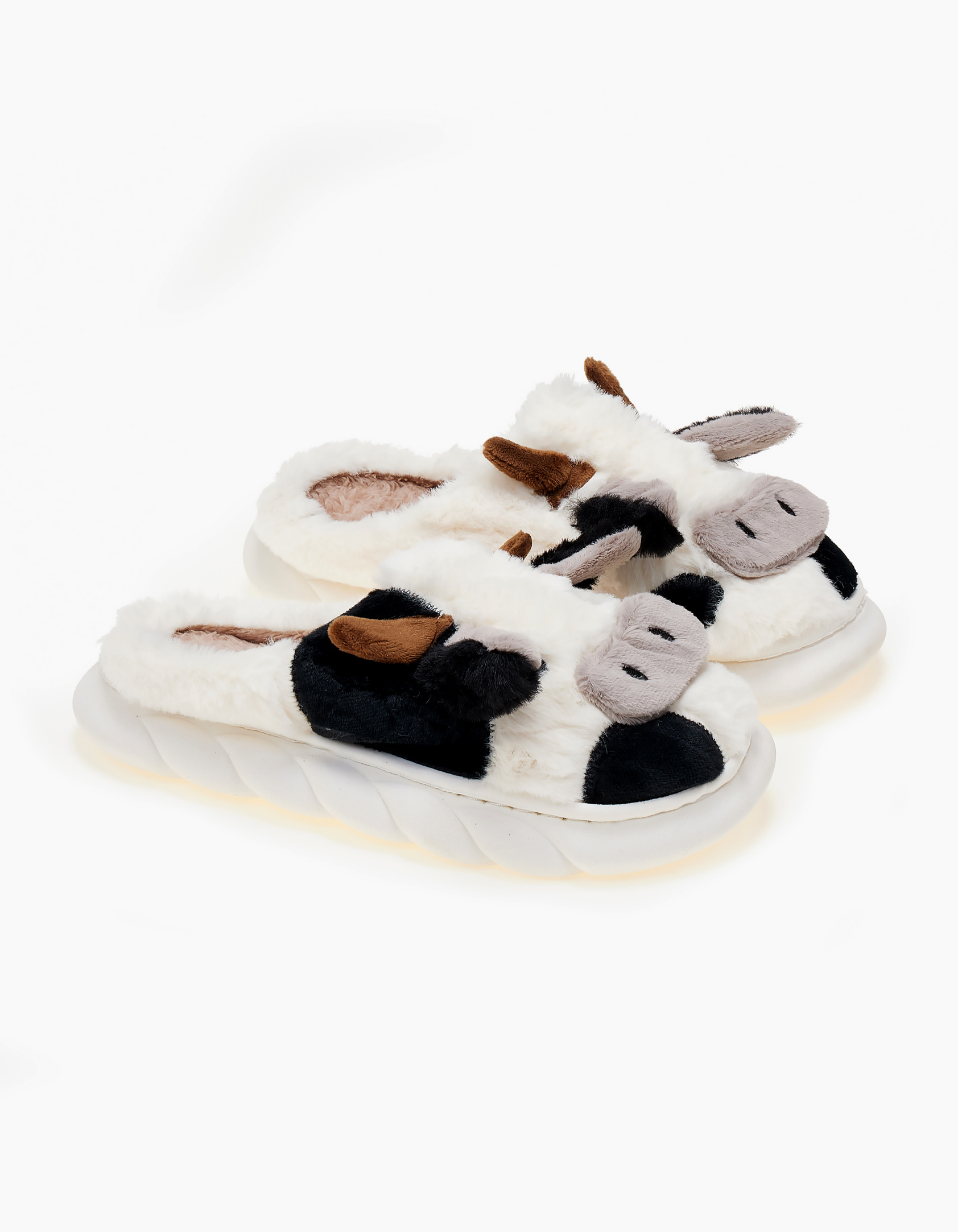 Παντόφλες αρκουδάκια - Μαύρο