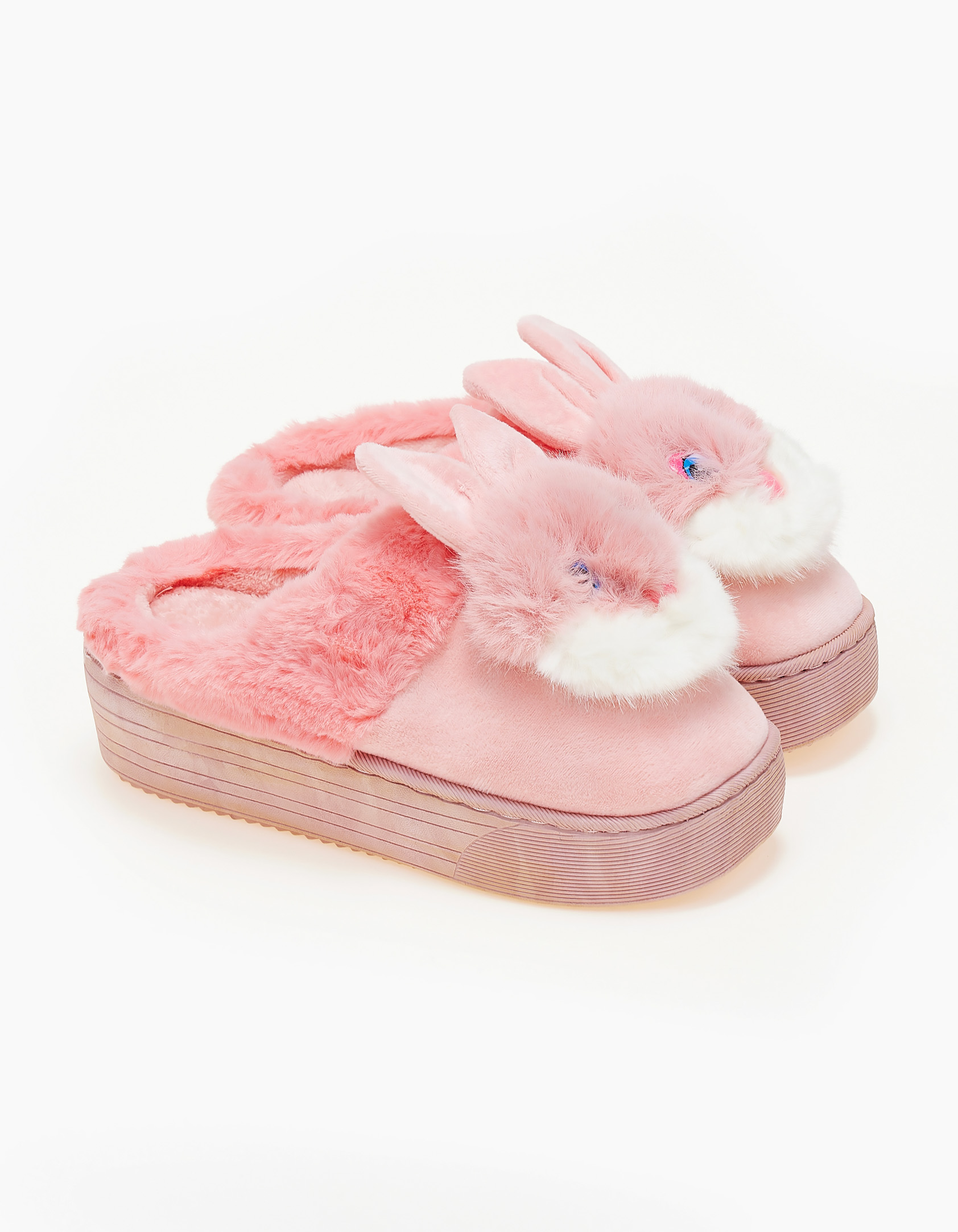 Παντόφλες λαγουδάκια - Ροζ