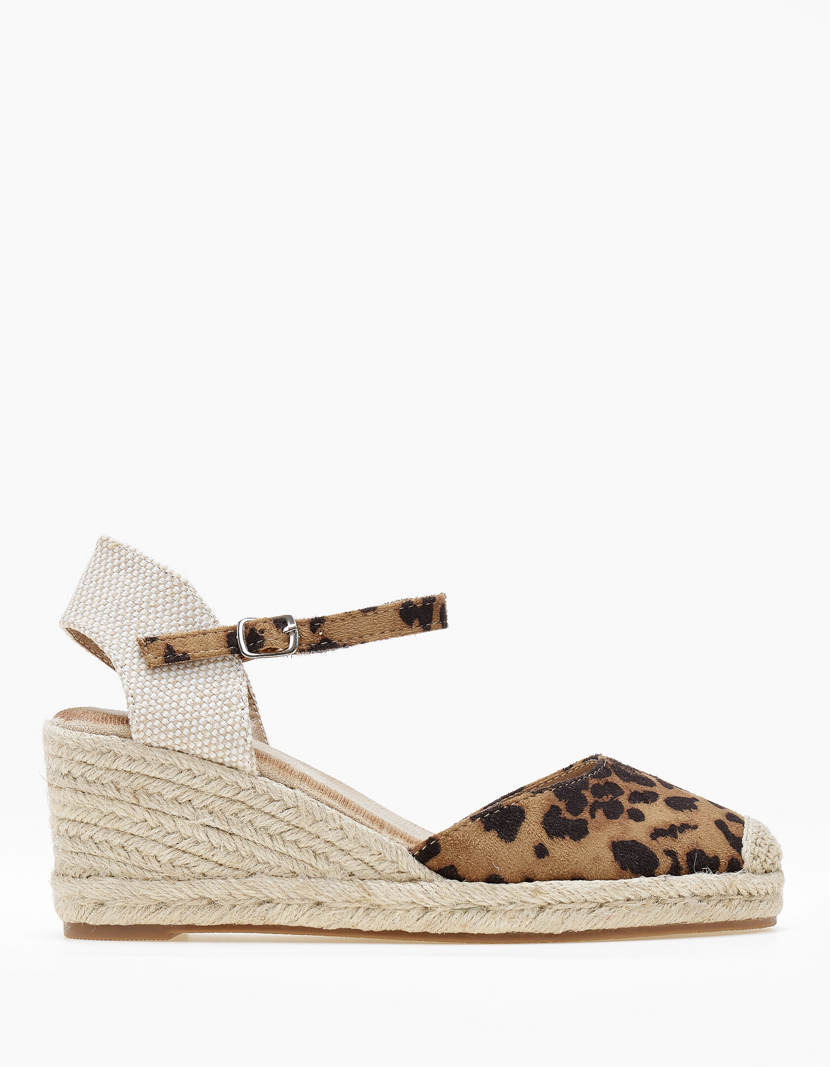 Εσπαντρίγιες πλατφόρμες εξώφτερνες με μπαρέτα - Λεοπάρ