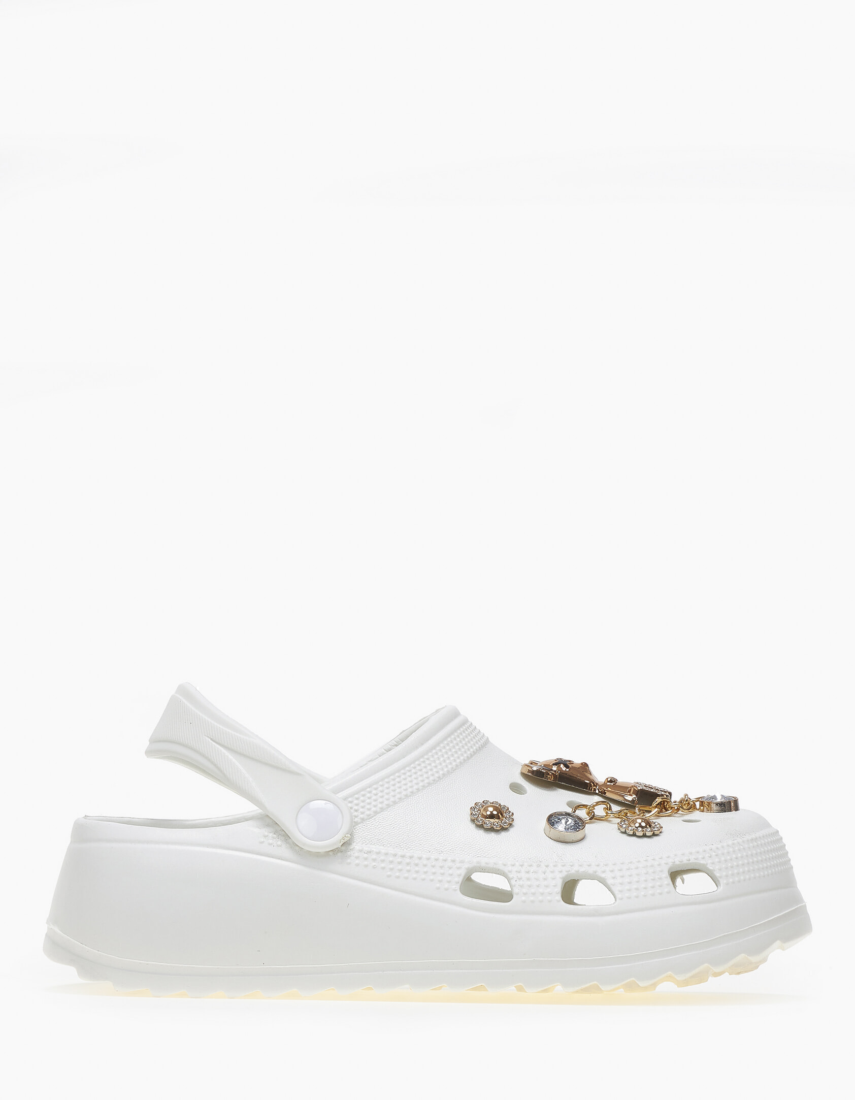 Σαμπό με αποσπώμενα διακοσμητικά - Λευκό φωτογραφία