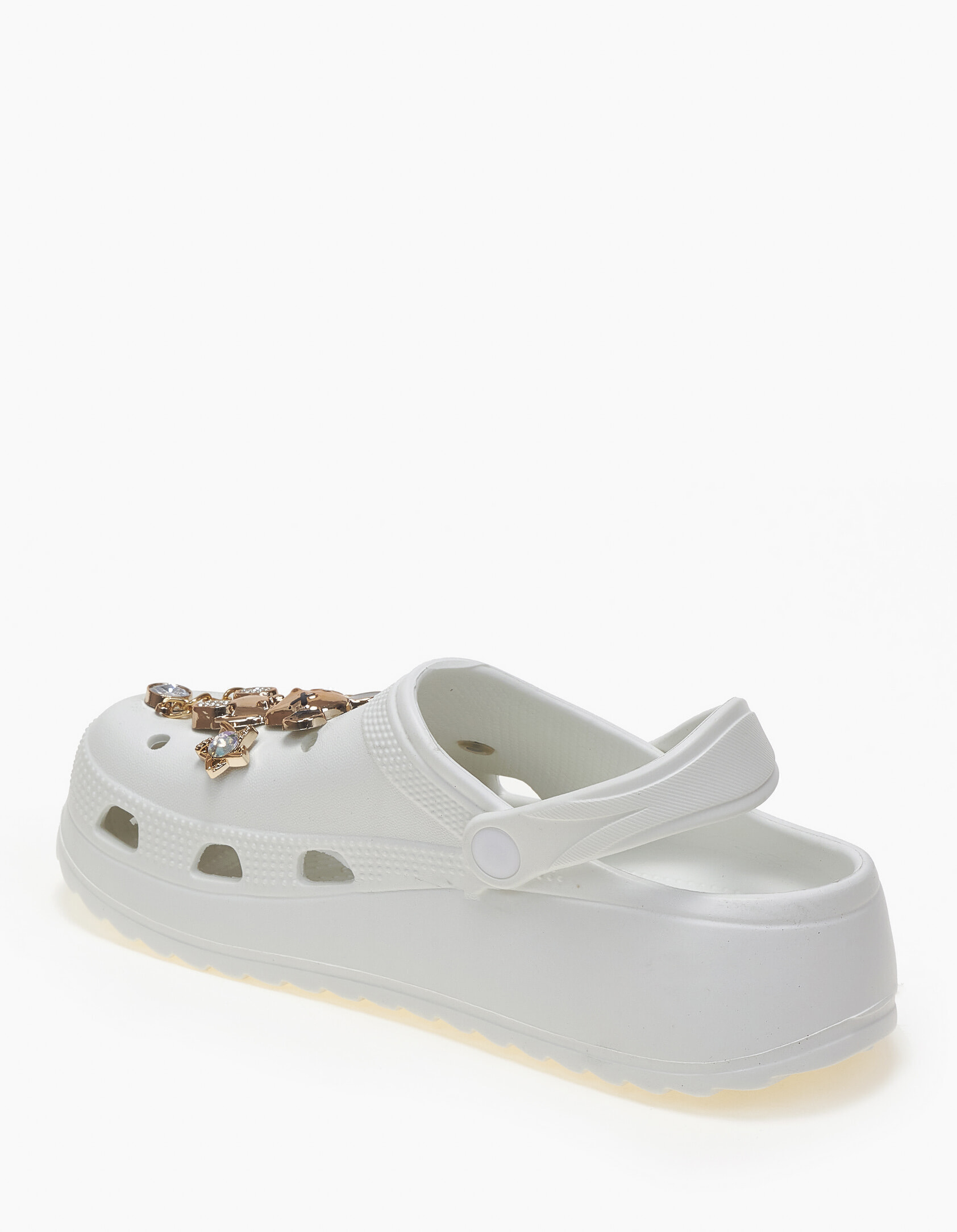 Σαμπό με αποσπώμενα διακοσμητικά - Λευκό φωτογραφία