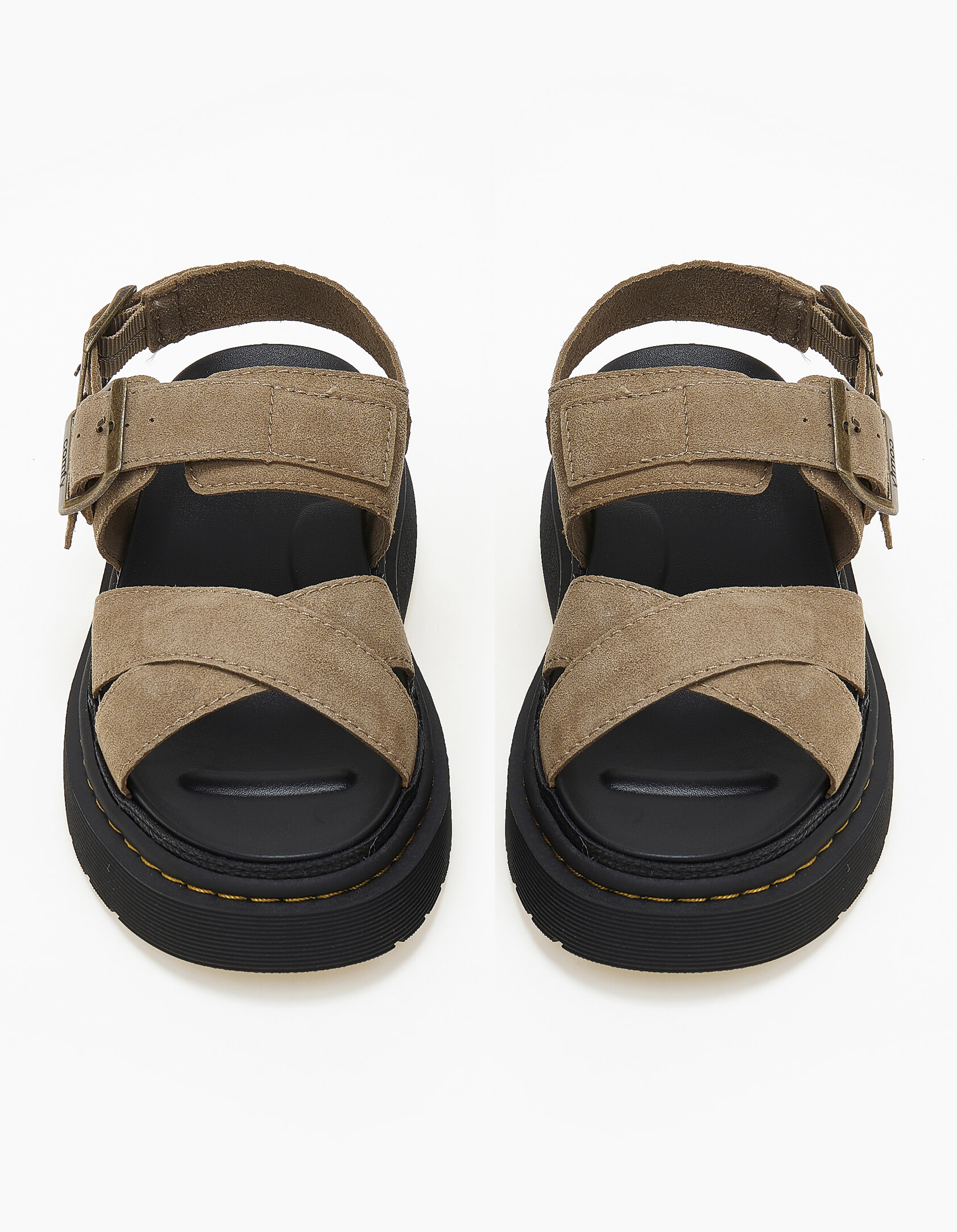 Σανδάλια flatform χιαστί με chunky σόλα - Πούρο