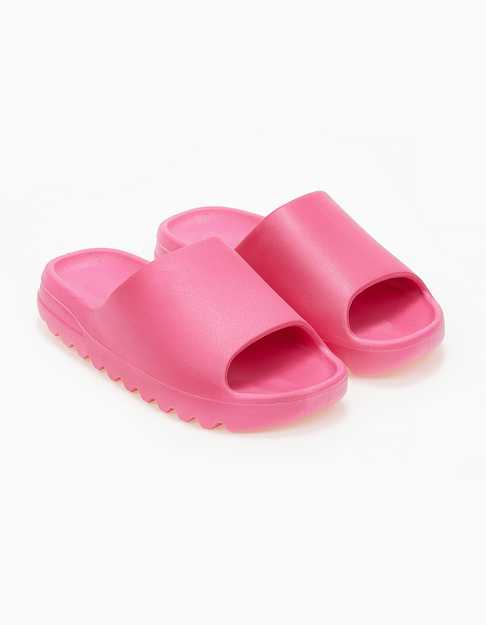 Slides με φαρδιά φάσα - Φούξια Παπούτσια > Slides