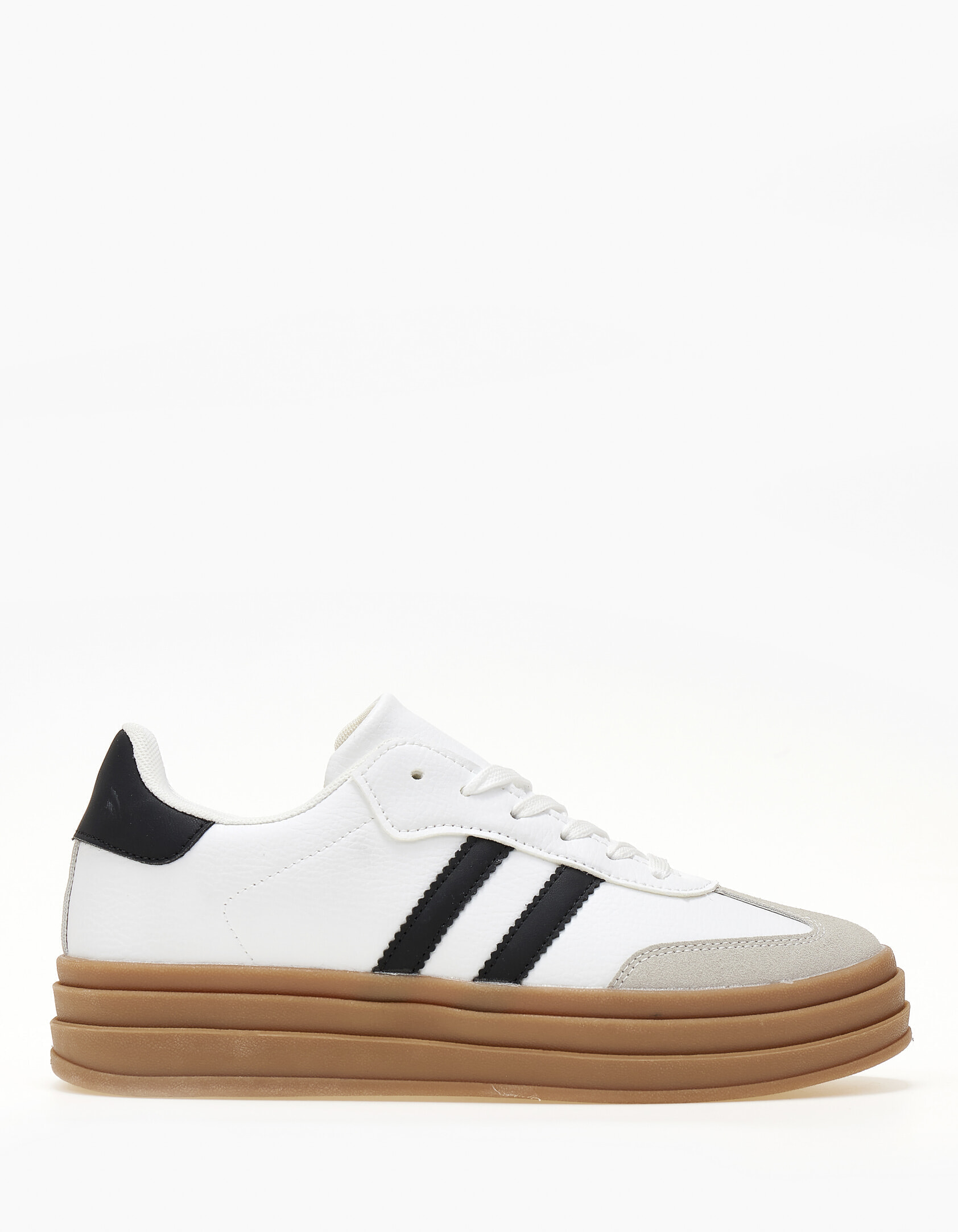 Sneakers basic δίσολα - Μαύρο φωτογραφία