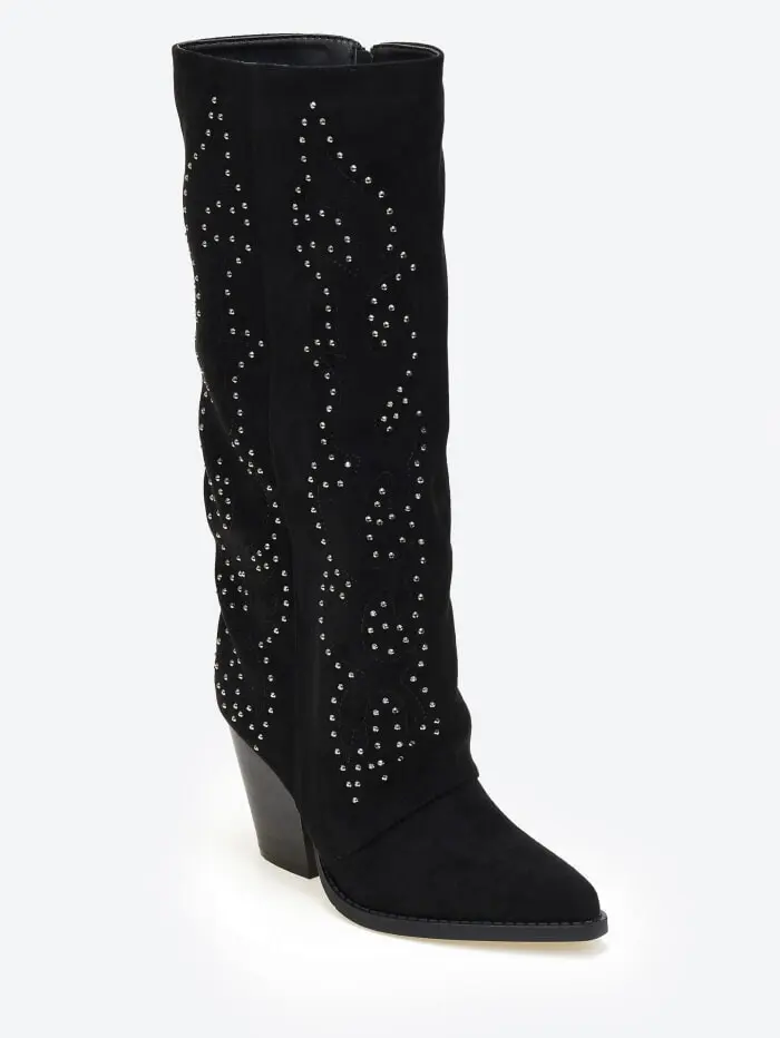 Cowboy μπότες με διακριτικά strass