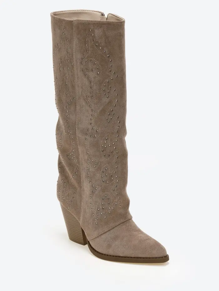 Cowboy μπότες με διακριτικά strass