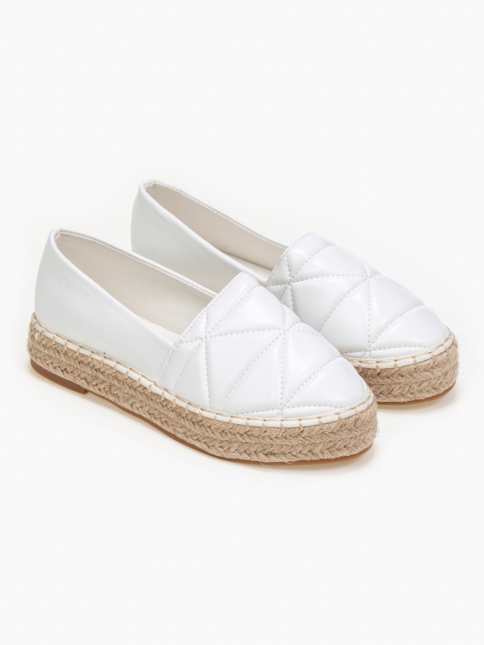 Εσπαντρίγιες με ανάγλυφο pattern