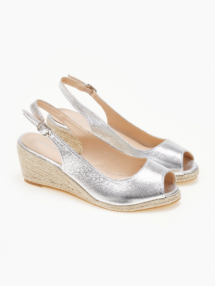 Εσπαντρίγιες πλατφόρμες peep toe