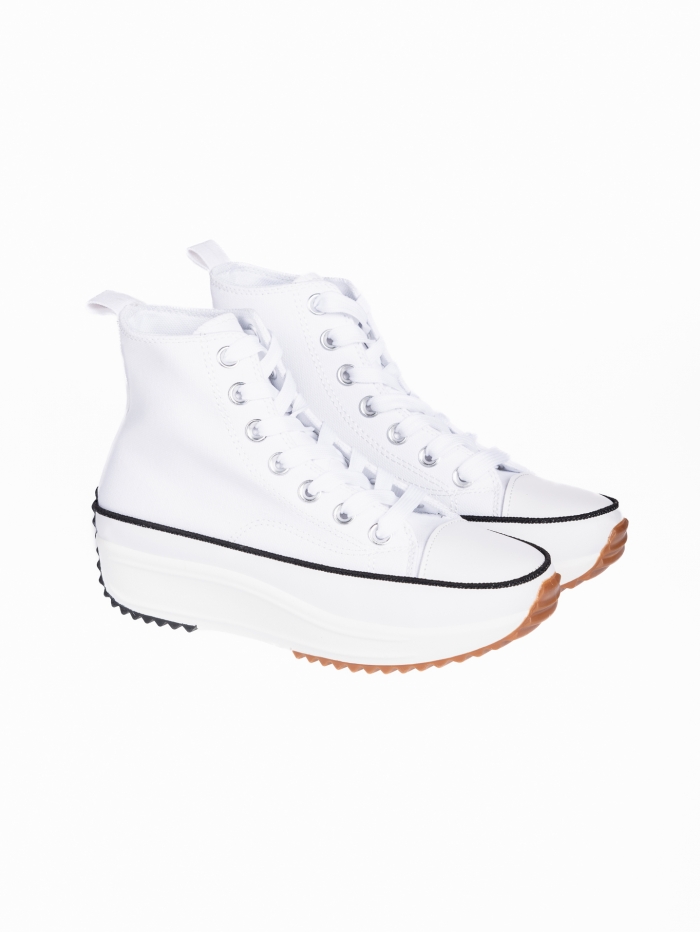 Γυναικεία sneakers μποτάκια πάνινα