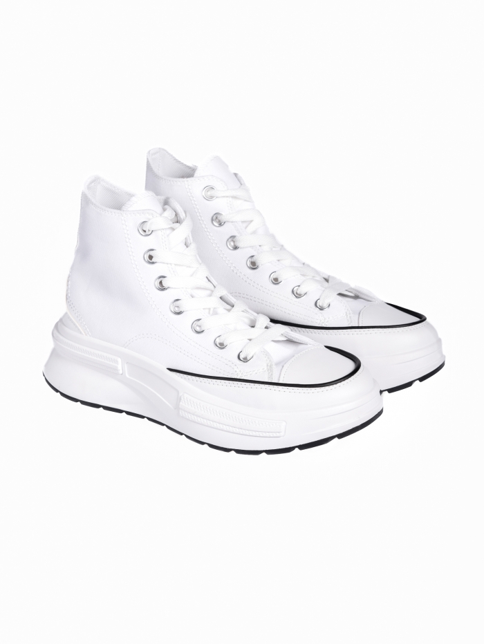 Sneakers μποτάκια πάνινα