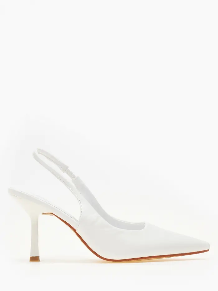 Open heel ψηλές γόβες