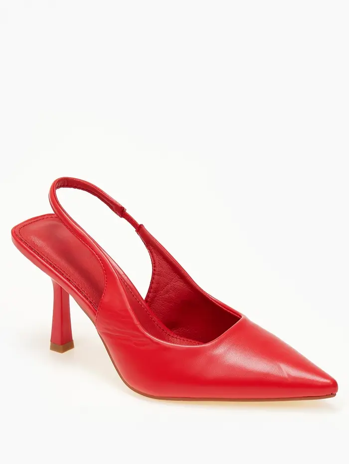 Open heel ψηλές γόβες