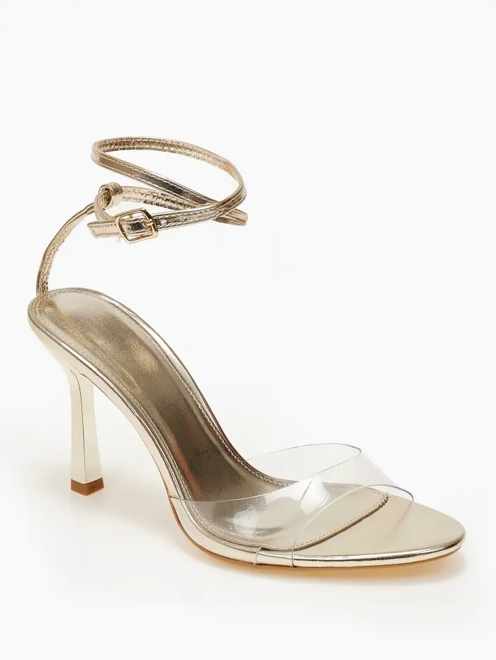 Ψηλά πέδιλα με διαφάνεια