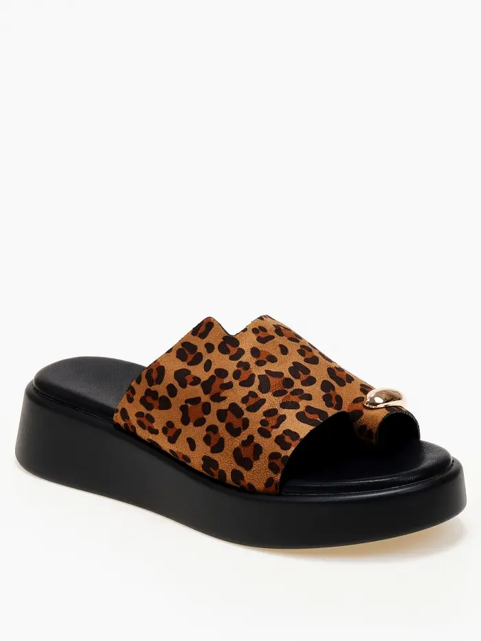 Σανδάλια flatform με φάσα