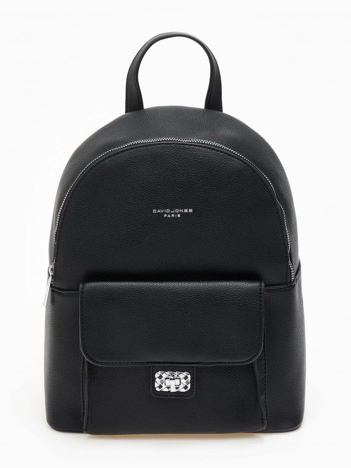 Backpack με φερμουάρ και εξωτερική τσέπη