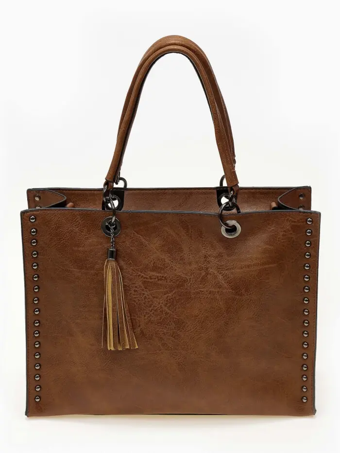 Τσάντα shopper με τρουκς