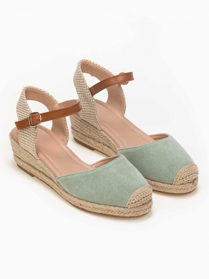 Suede χαμηλές πλατφόρμες