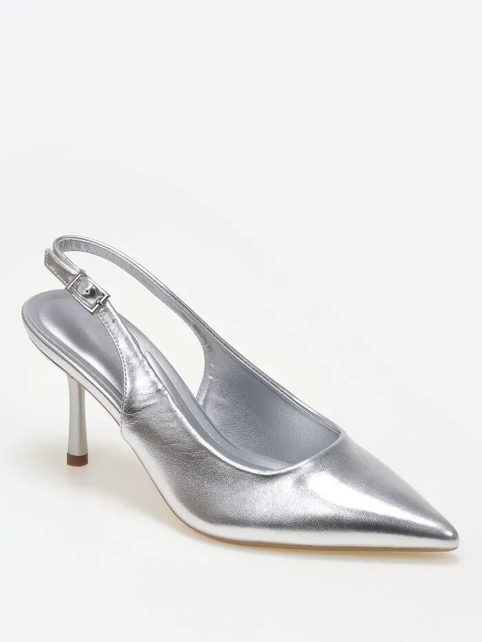 Slingback γόβες με λουράκι