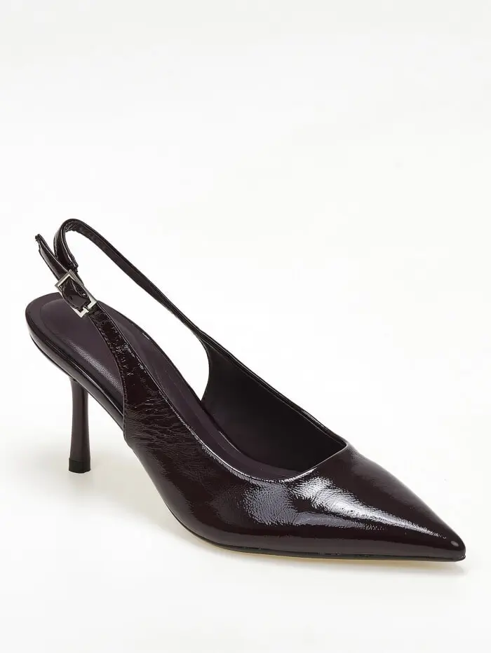 Slingback γόβες με λουράκι