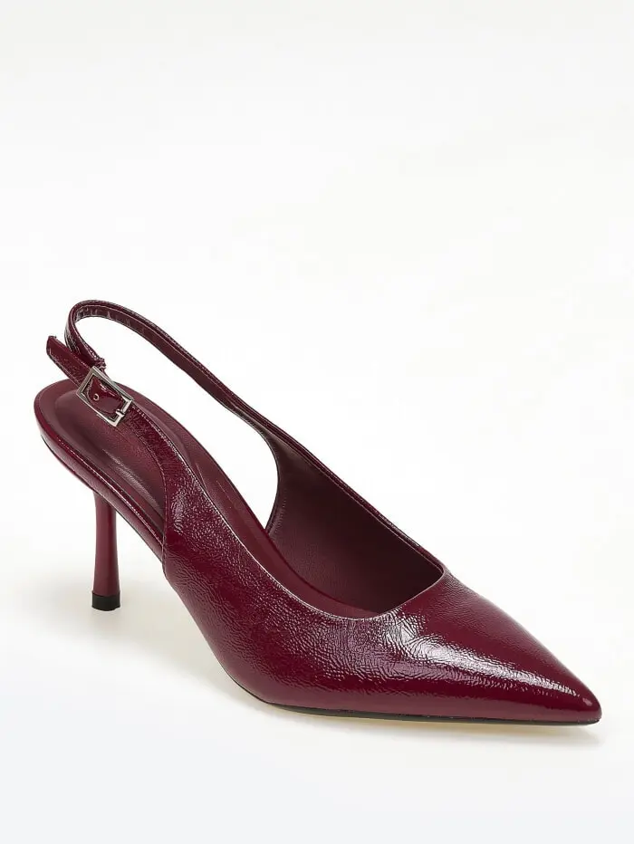 Slingback γόβες με λουράκι