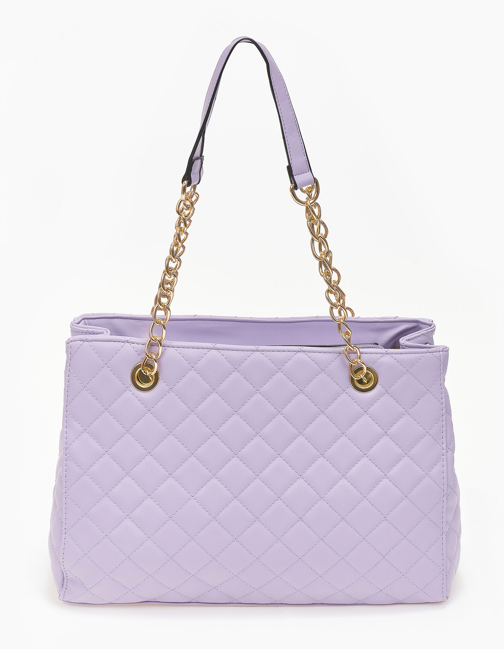 Issue Τσάντα ώμου καπιτονέ - Λιλά