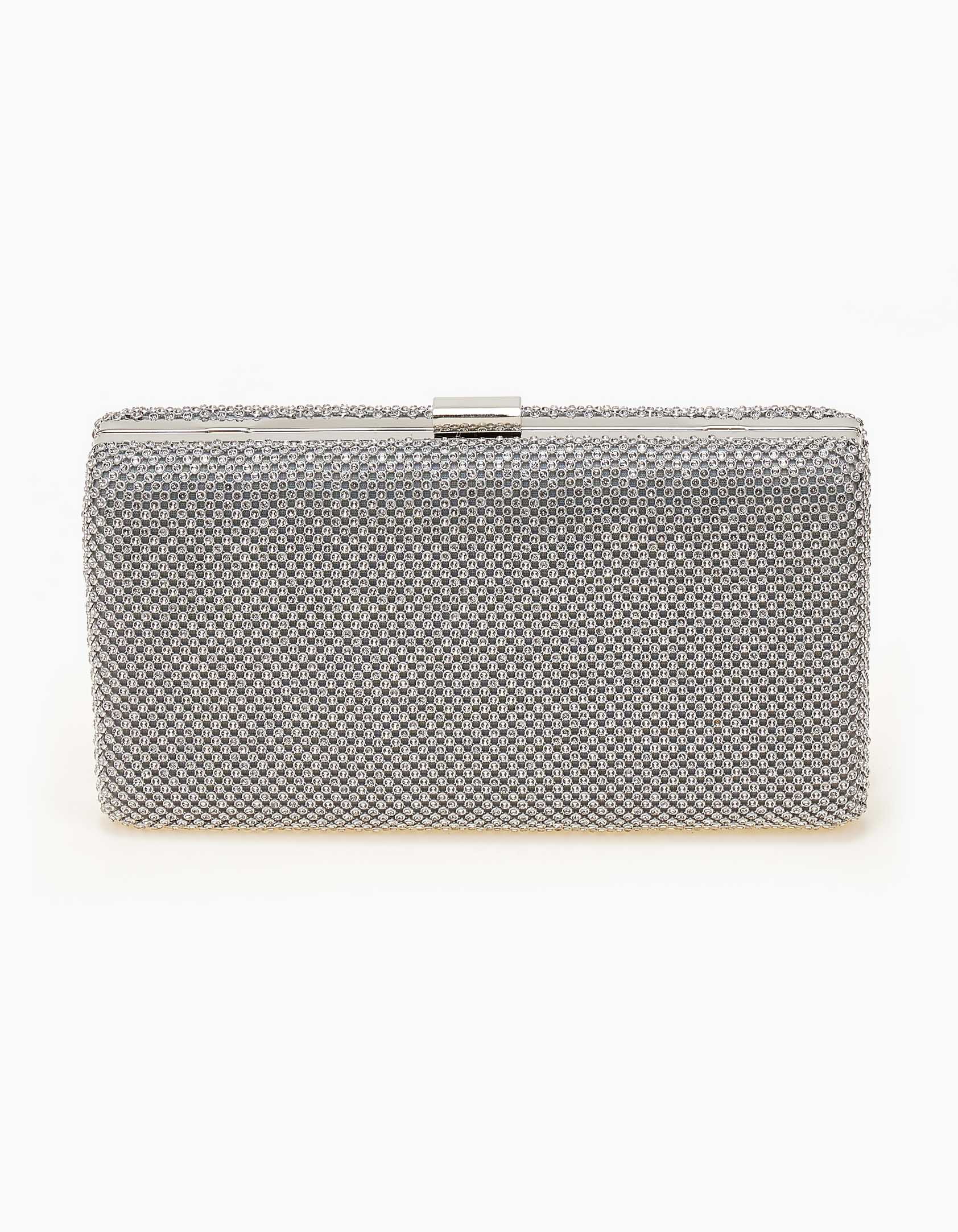 Βραδινό τσαντάκι - Ασημί φωτογραφία